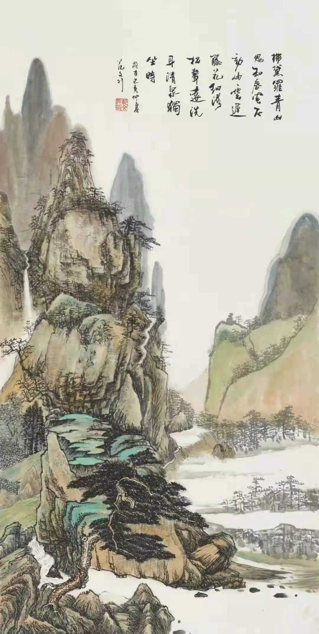 北京京华阁书画院作品赏析 点击还原