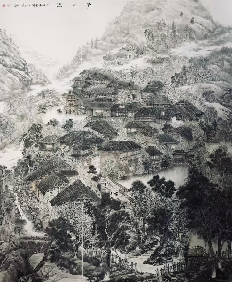 北京京华阁书画院作品赏析 点击还原