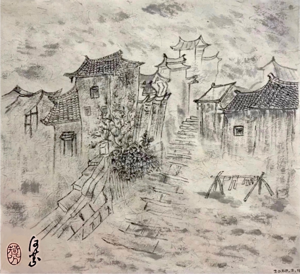 北京京华阁书画院江南古镇
50×50cm 点击还原